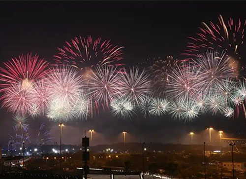 四会市焰火晚会